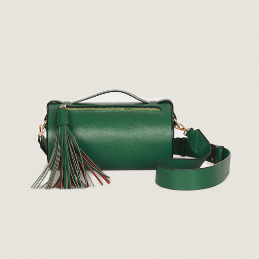The Green Barrel Bag