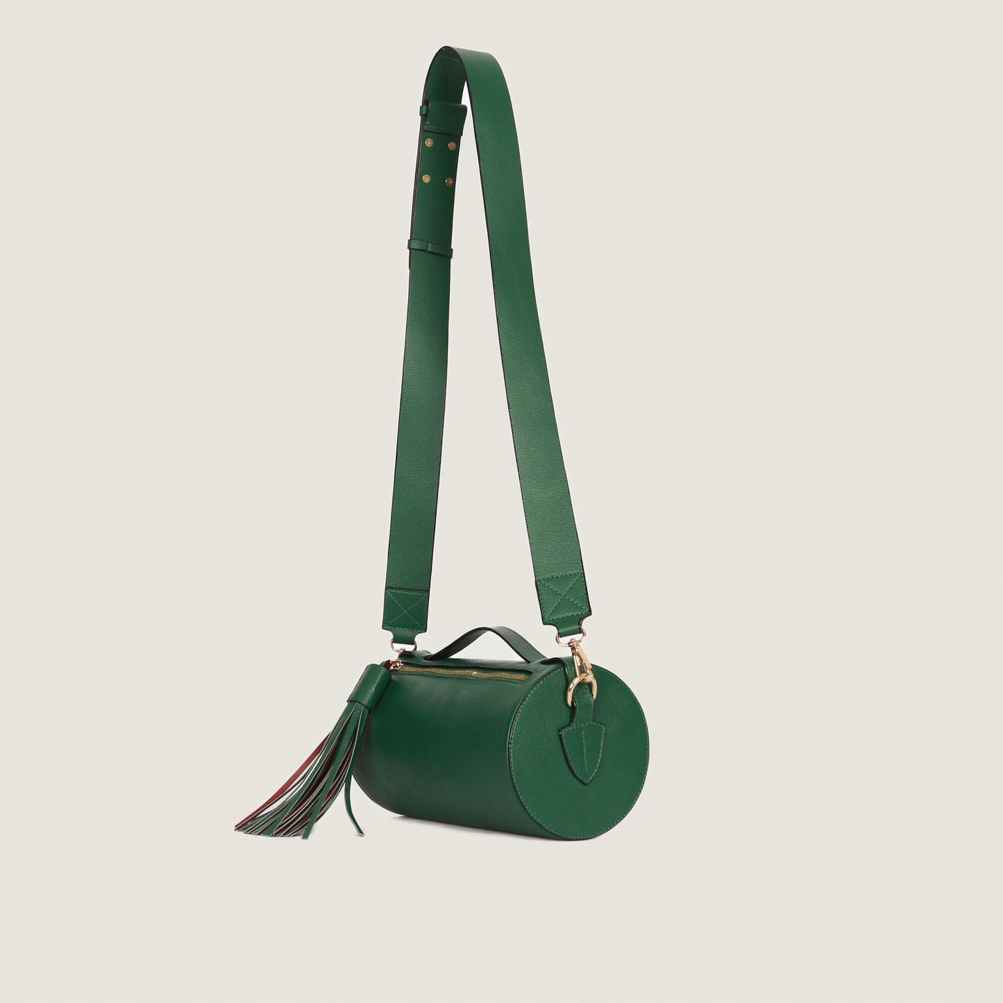 The Green Barrel Bag