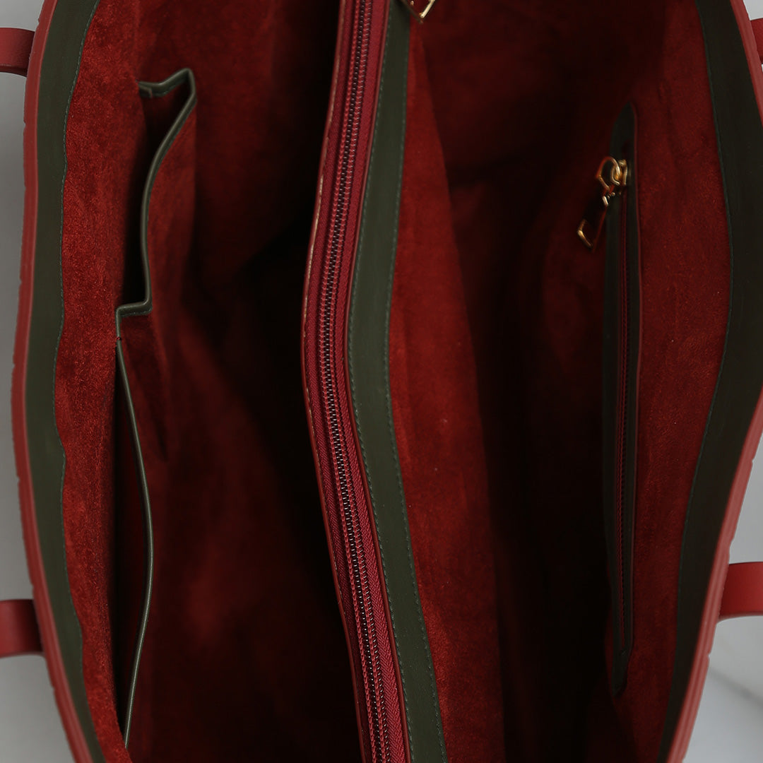 Ara Green Tote