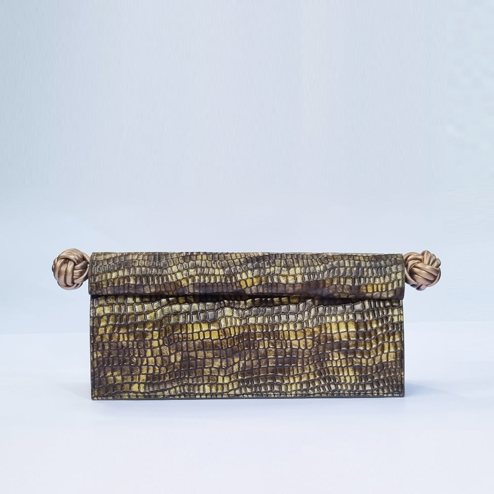 The Scroll Bag - Serpent Green