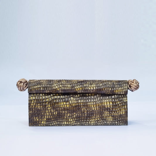 The Scroll Bag - Serpent Green