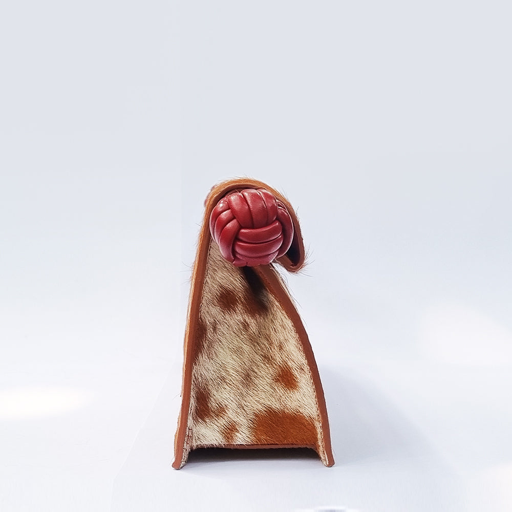 The Scroll Bag - Cowhide (Hair-On)