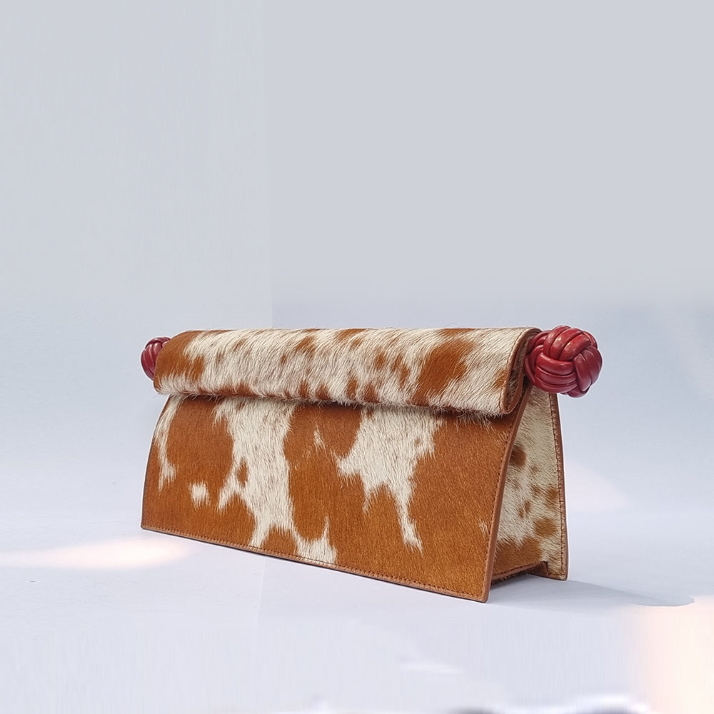 The Scroll Bag - Cowhide (Hair-On)