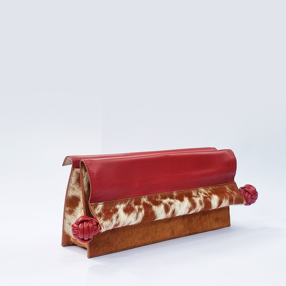 The Scroll Bag - Cowhide (Hair-On)