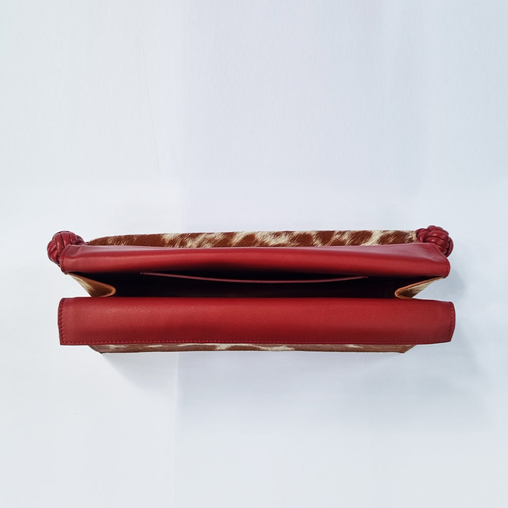The Scroll Bag - Cowhide (Hair-On)